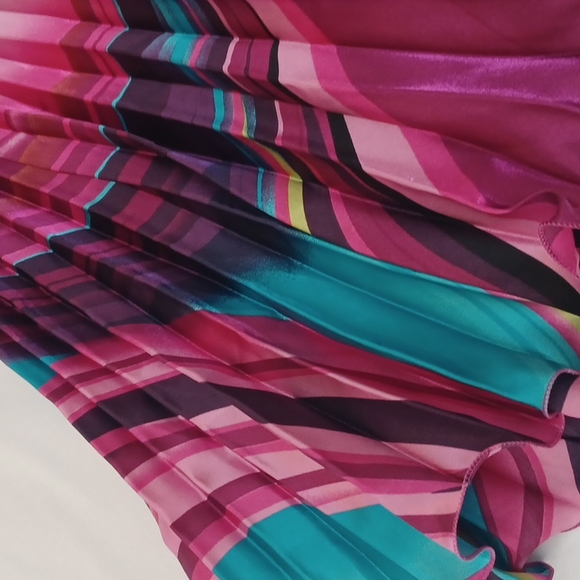 Elegant,Coloful evening dress - Picture 3 of 12